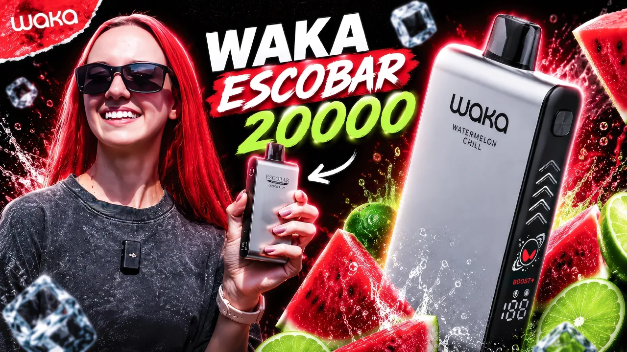 ПОДРОБНЫЙ ОБЗОР НА WAKA ESCOBAR 20000 - обзоры, статьи