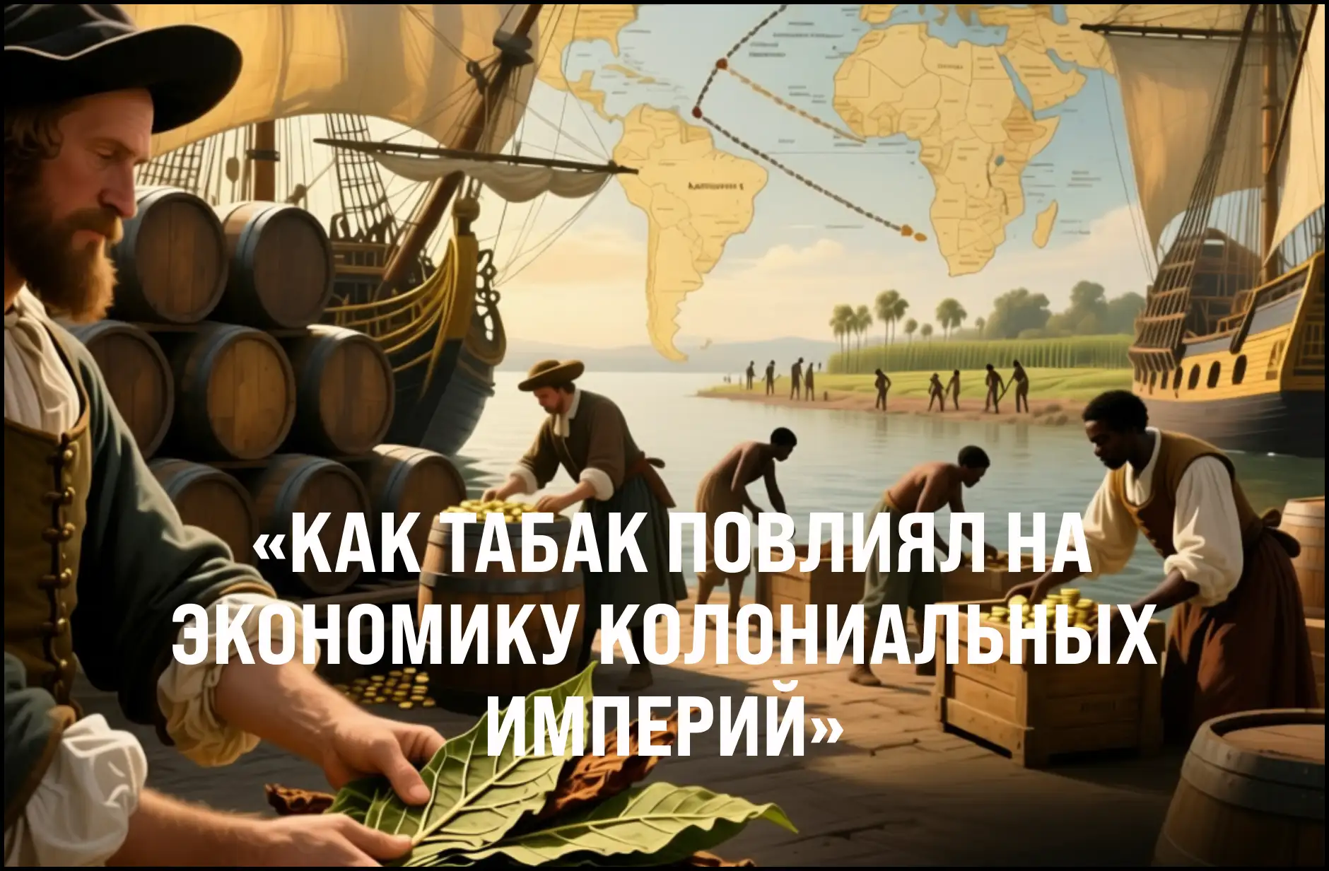 Как табак повлиял на экономику колониальных империй